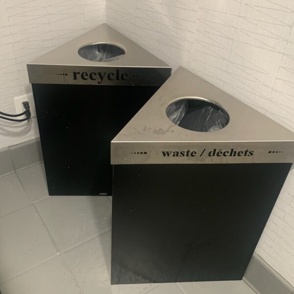 Trash/Recycling Cans