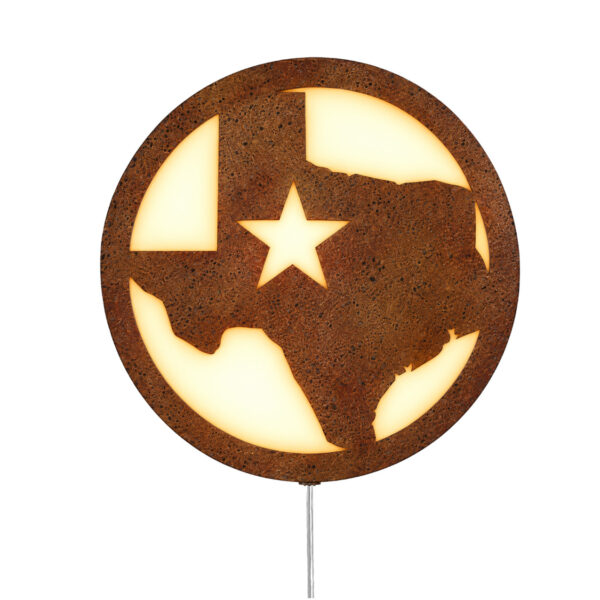 Texas Lone Star State Light Box